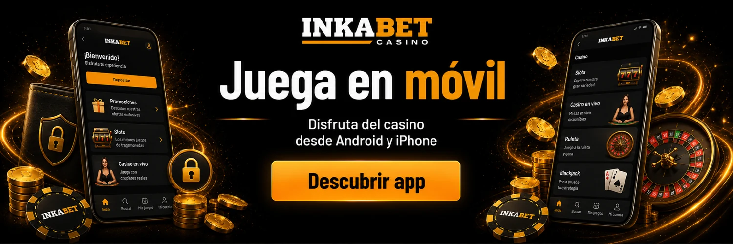 Inkabet app móvil Android iPhone